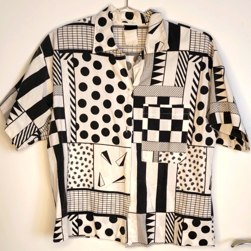 Patterned blouse
